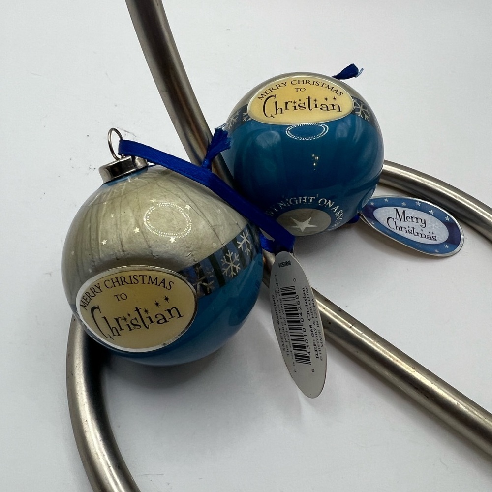 History & Heraldry Christmas ornaments